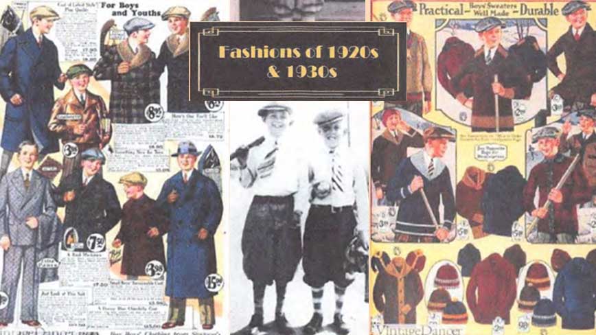 Boys Fashion in the Model A Era